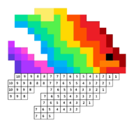 数字填色像素涂色 
